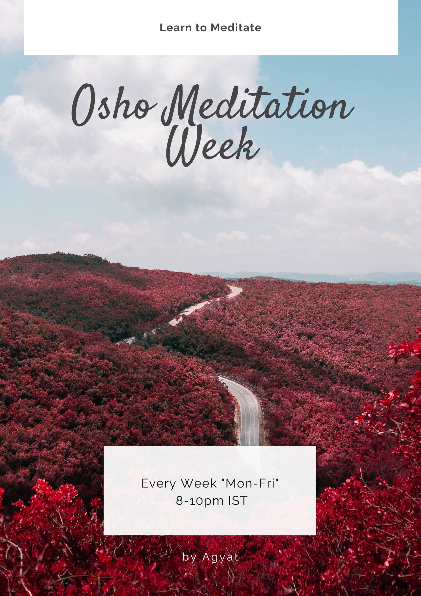 Osho Meditation Week – Transformation Requires Totality & Intensity